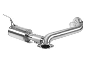 Toyota GR86 Performance Exhaust - Single Side Exit - Perrin Performance - Axle Back w/ Helmholtz Chamber - `22-`25